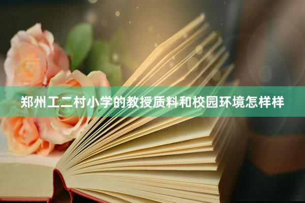 郑州工二村小学的教授质料和校园环境怎样样